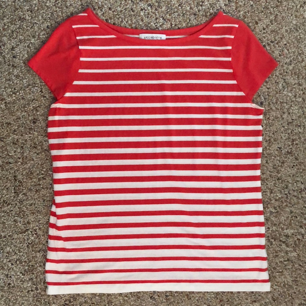 NWOT Liz Claiborne Short Sleeve Shirt